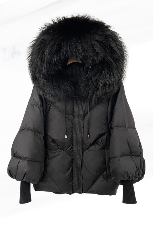 Parka fourrure femme courte Héritage fourrure