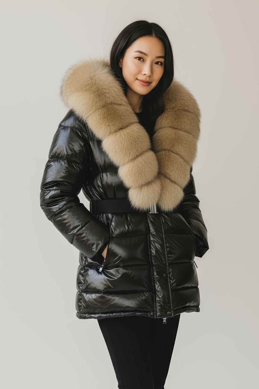 Parka fourrure femme épaisse Héritage fourrure