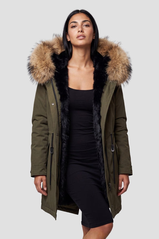 Parka fourrure femme épaisse Héritage fourrure