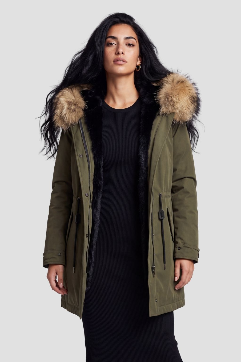 Parka fourrure femme épaisse Héritage fourrure