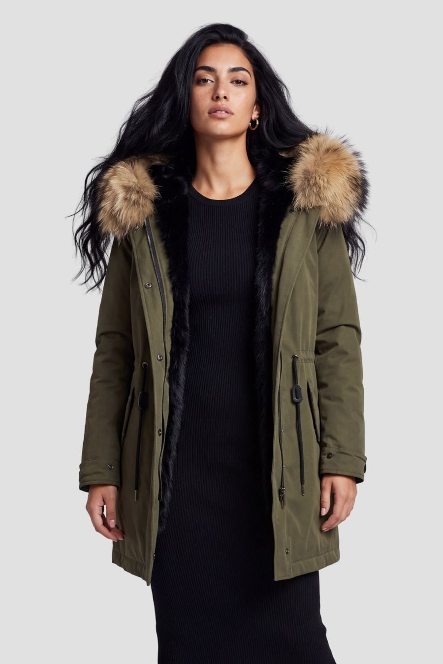 Parka fourrure femme épaisse Héritage fourrure