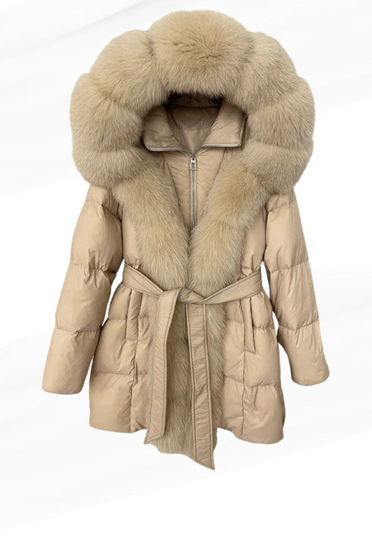 Parka fourrure femme grande taille Héritage fourrure