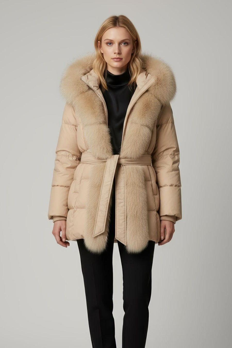 Parka fourrure femme grande taille Héritage fourrure