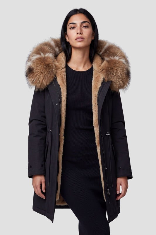 Parka fourrure femme hiver Héritage fourrure