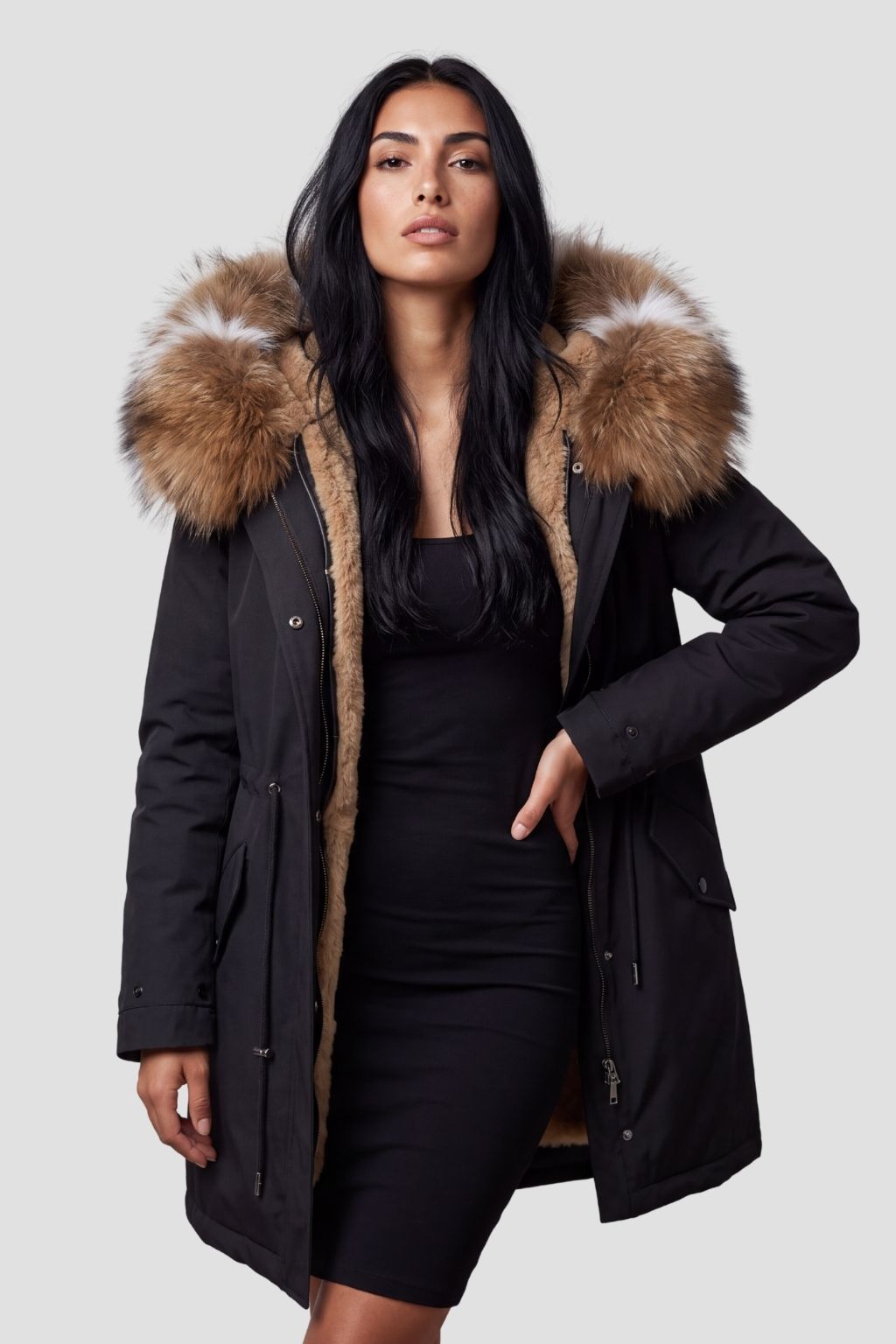 Parka fourrure femme hiver Héritage fourrure