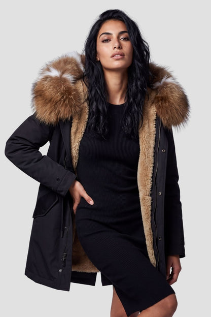 Parka fourrure femme hiver Héritage fourrure