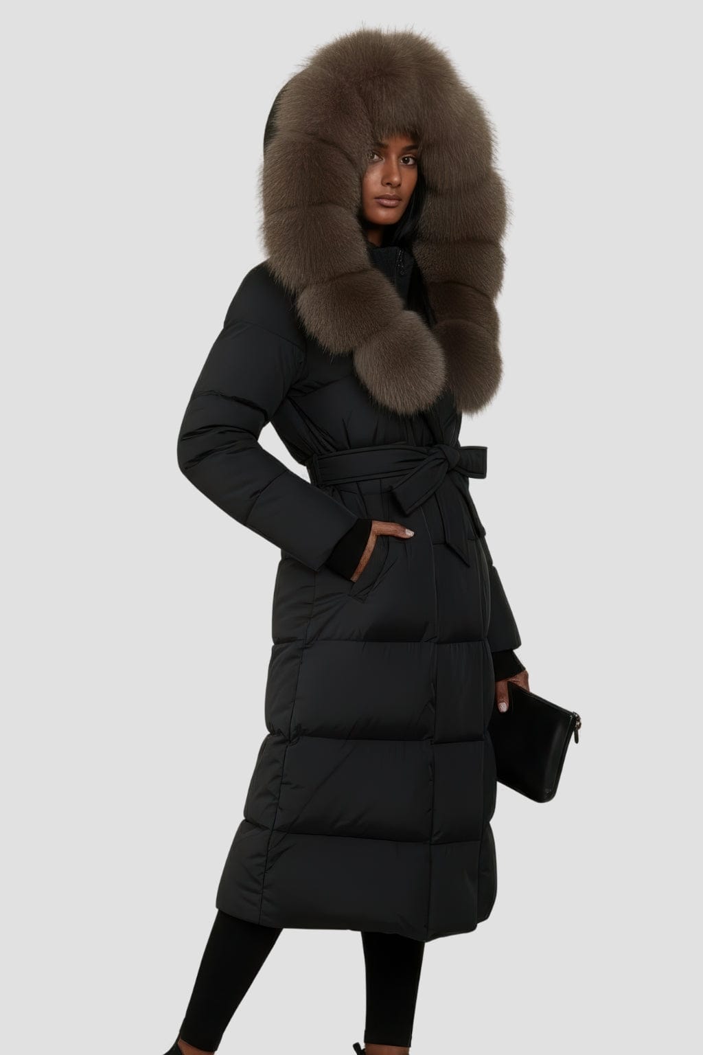 Parka fourrure femme longue Héritage fourrure