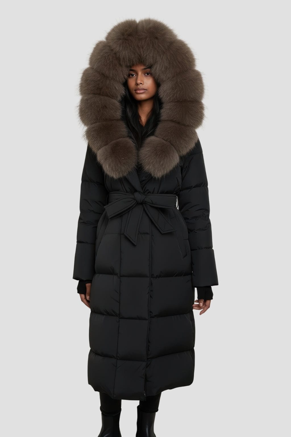 Parka fourrure femme longue Héritage fourrure