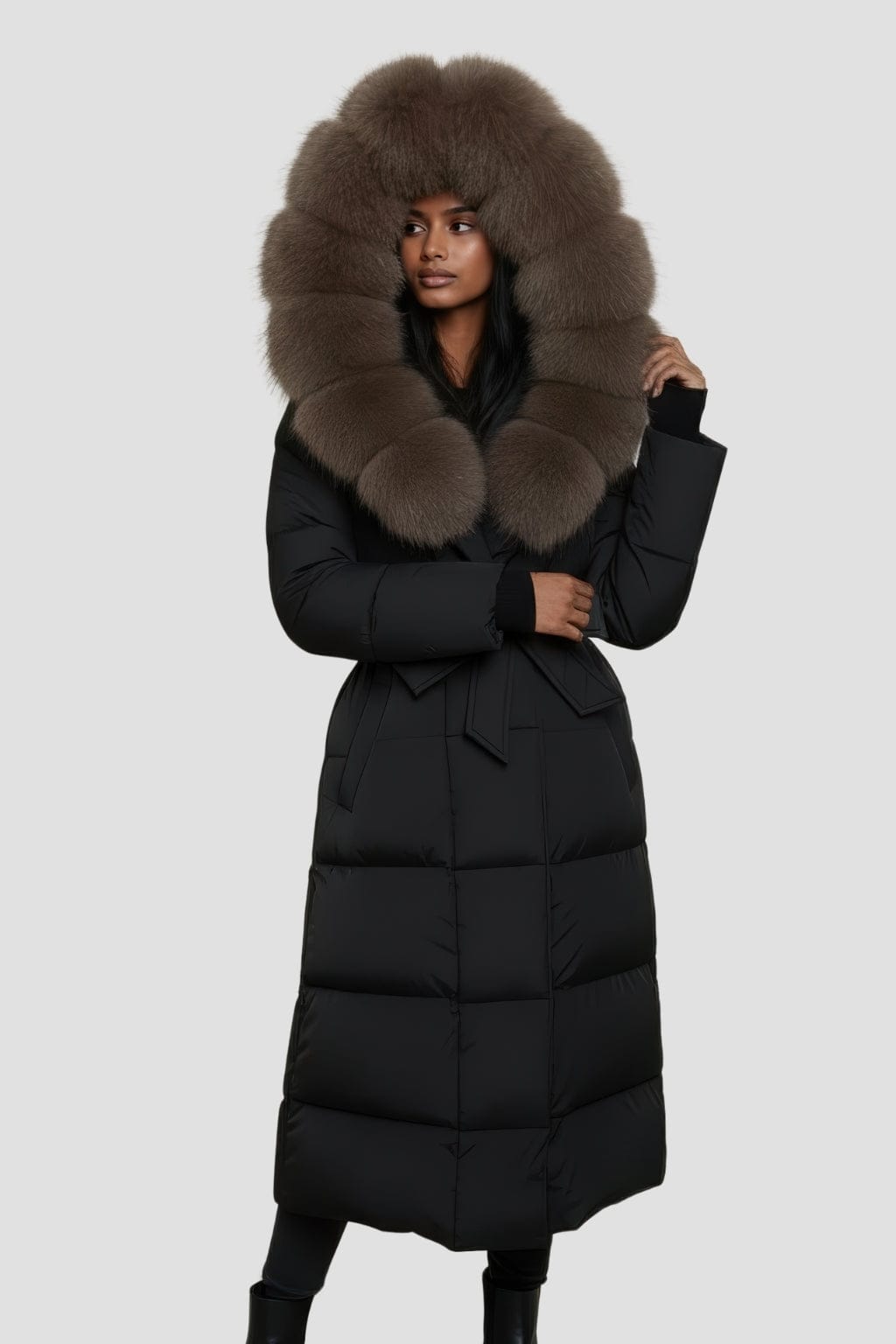 Parka fourrure femme longue Héritage fourrure