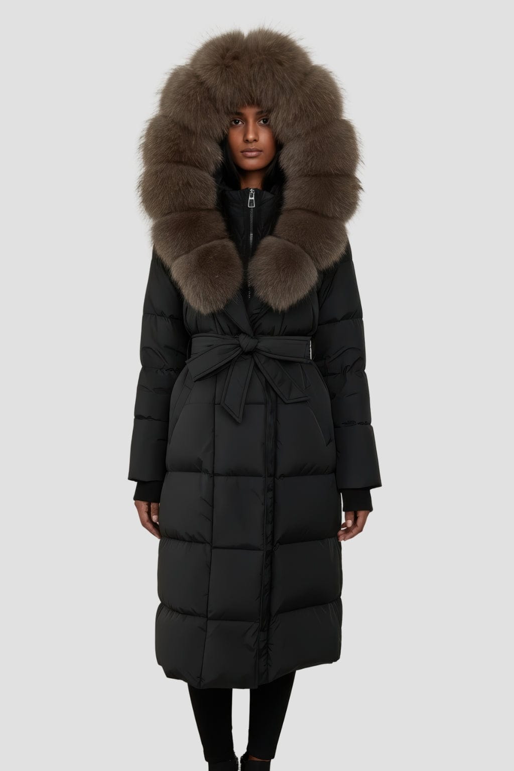 Parka fourrure femme longue Héritage fourrure