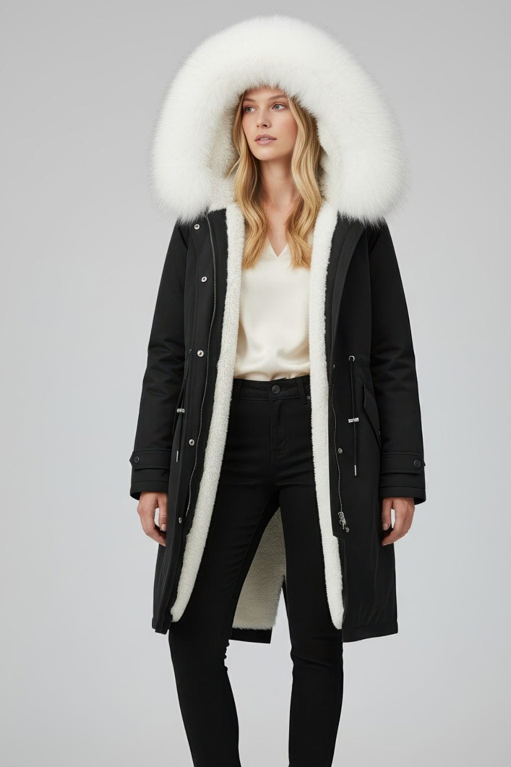 Parka fourrure femme longue Héritage fourrure