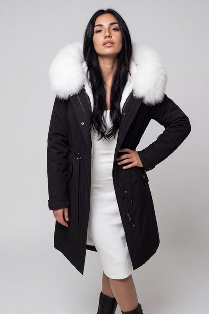 Parka fourrure femme longue Héritage fourrure
