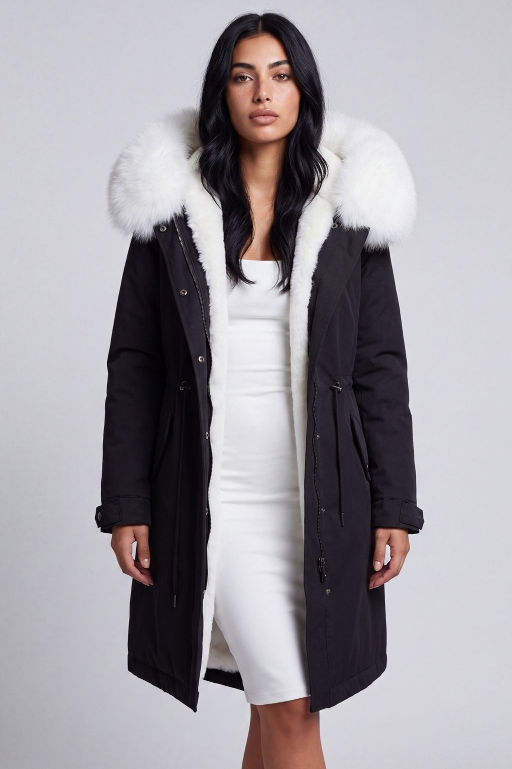 Parka fourrure femme longue Héritage fourrure