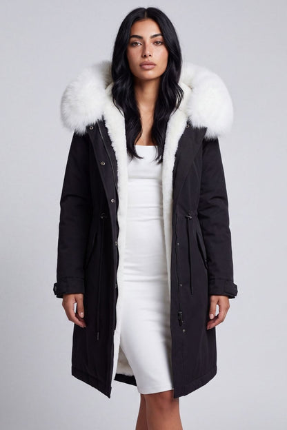 Parka fourrure femme longue Héritage fourrure