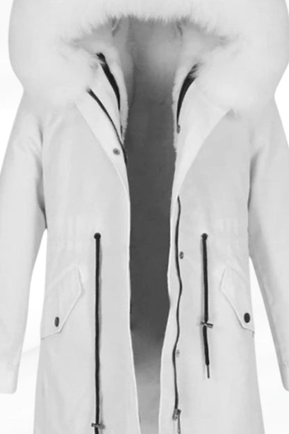 parka fourrure femme lumineuse Héritage fourrure