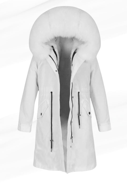 parka fourrure femme lumineuse Héritage fourrure