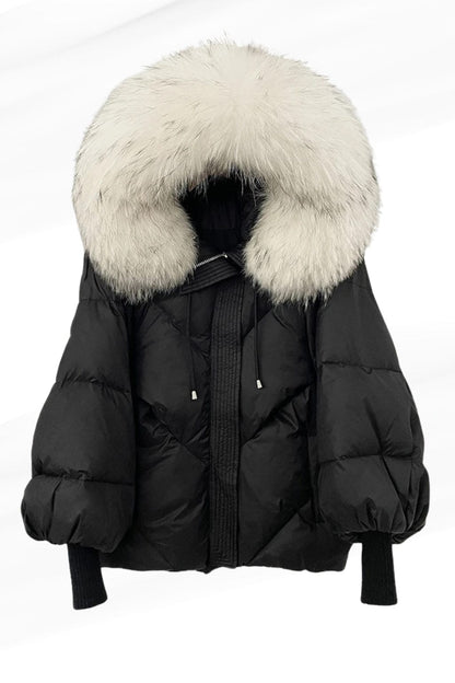 Parka fourrure femme neige Héritage fourrure