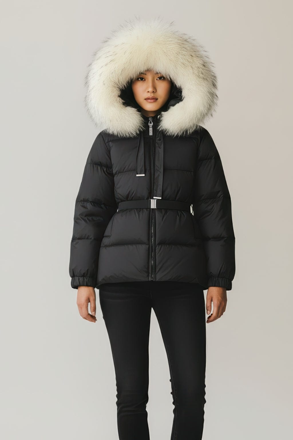 Parka fourrure femme neige Héritage fourrure