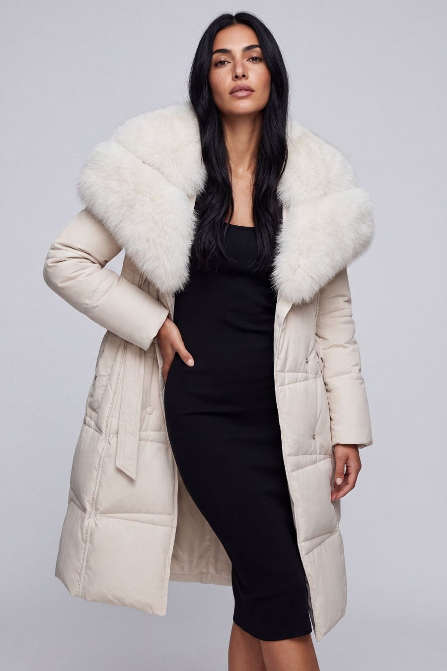 Parka fourrure femme neige Héritage fourrure