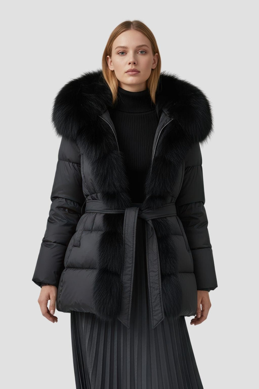 Parka fourrure femme renard Héritage fourrure