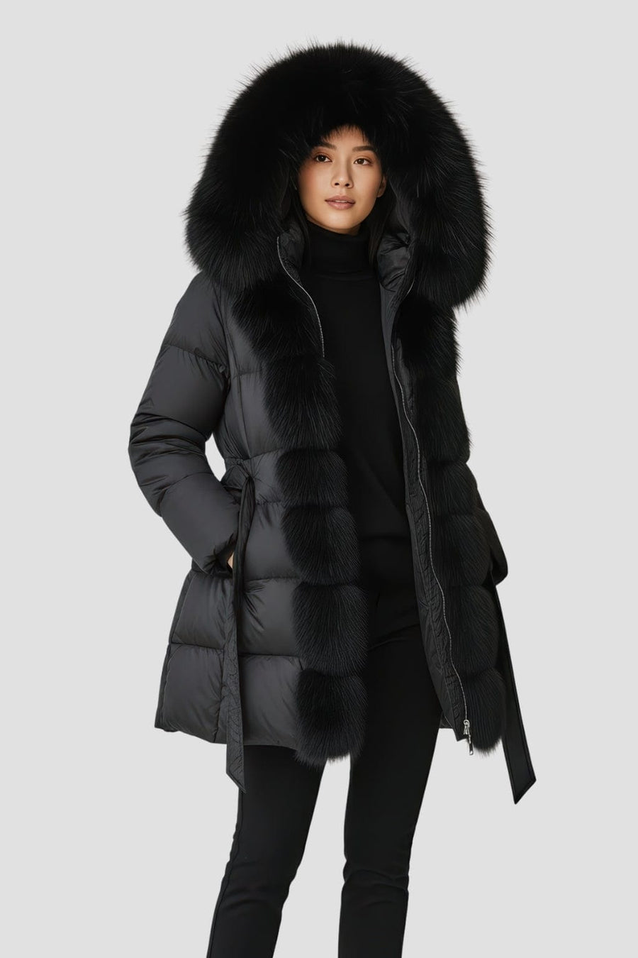 Parka fourrure femme renard Héritage fourrure