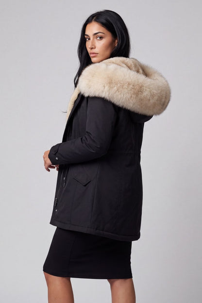 Parka fourrure femme renard Héritage fourrure