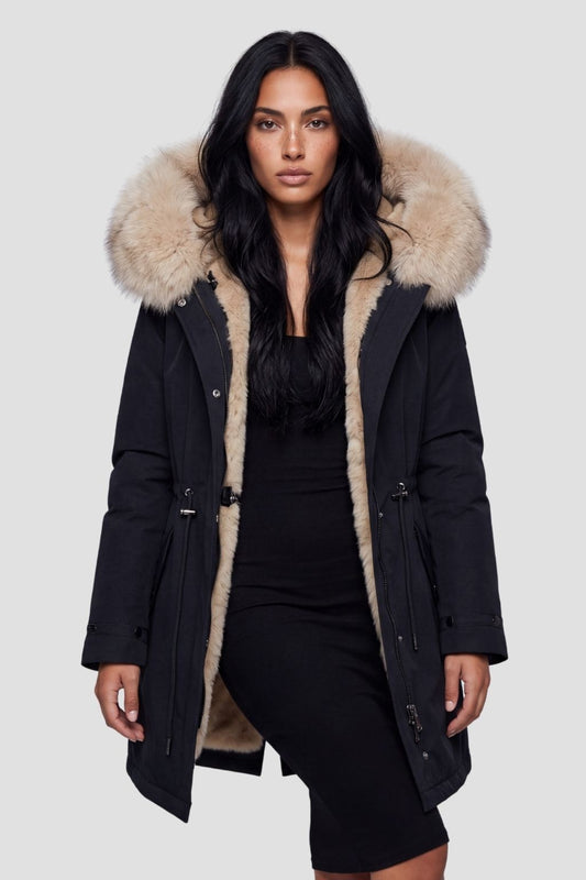 Parka fourrure femme renard Héritage fourrure