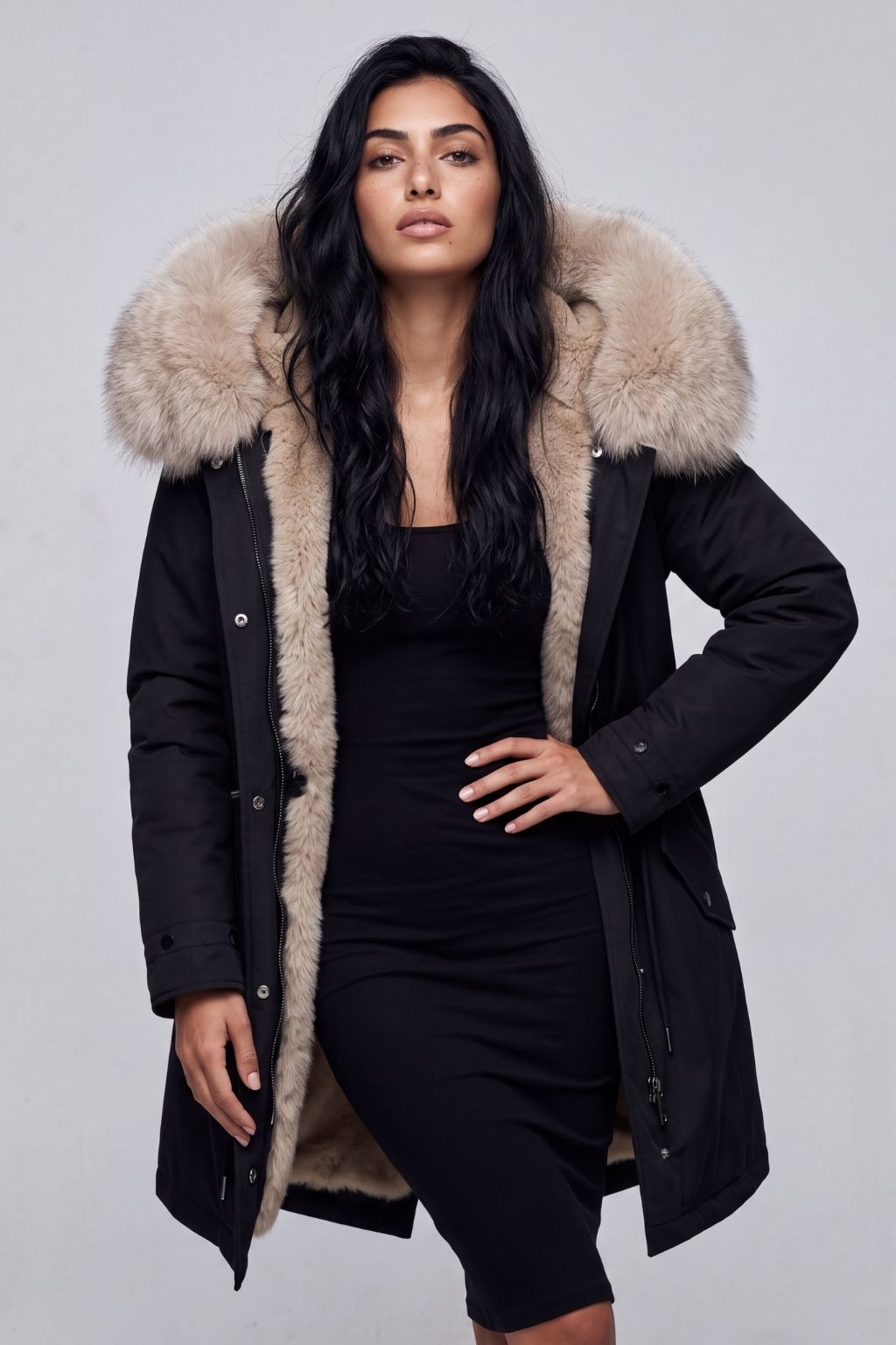 Parka fourrure femme renard Héritage fourrure