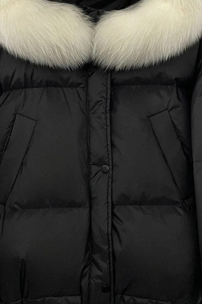 Parka fourrure femme ski Héritage fourrure