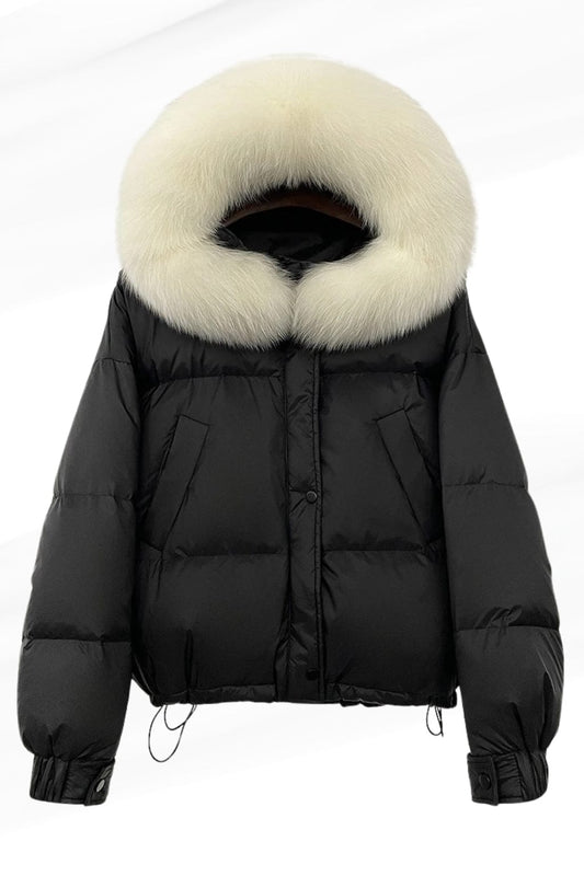Parka fourrure femme ski Héritage fourrure