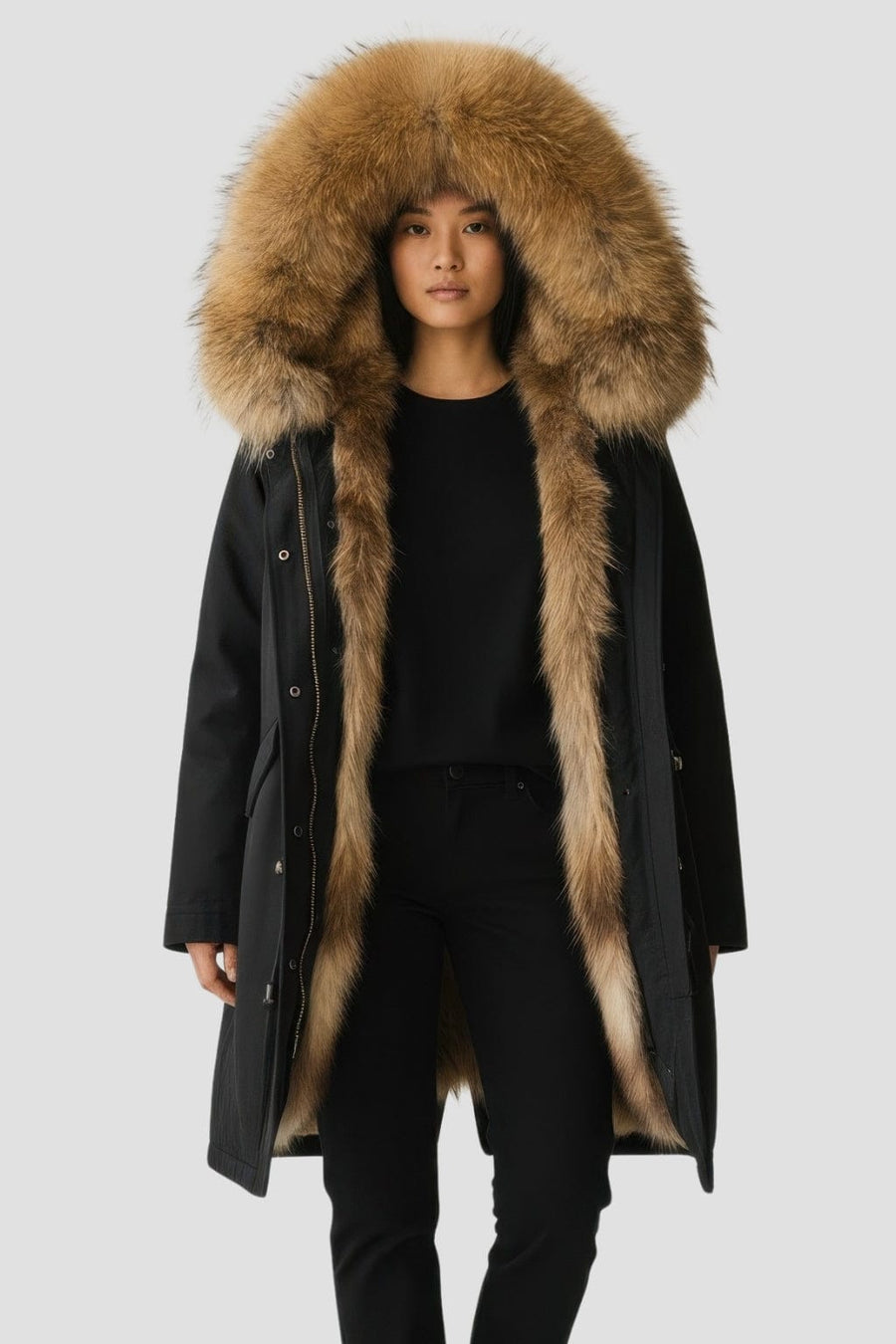 Parka imperméable en fourrure Héritage fourrure