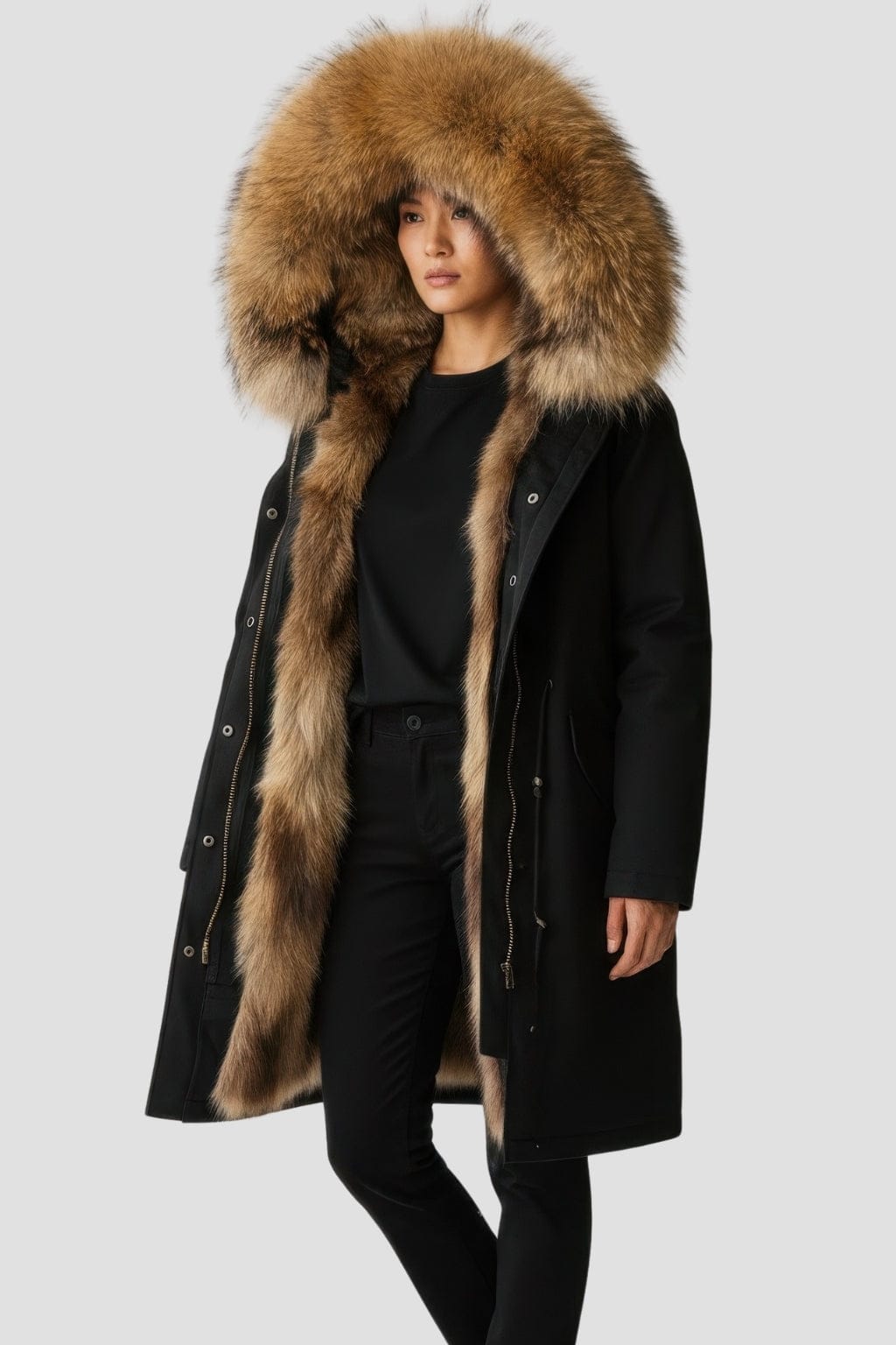 Parka imperméable en fourrure Héritage fourrure