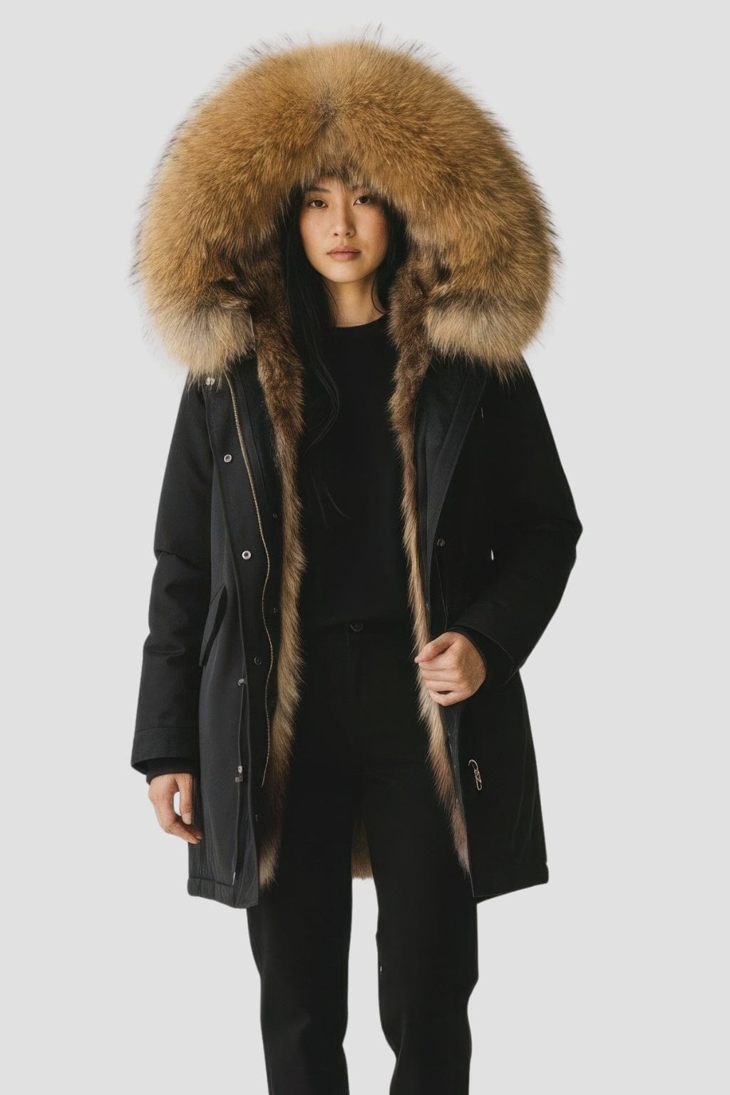 Parka imperméable en fourrure Héritage fourrure