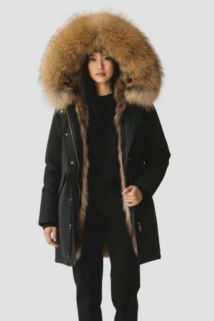 Parka imperméable en fourrure Héritage fourrure