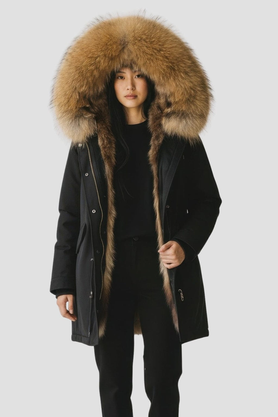 Parka imperméable en fourrure Héritage fourrure