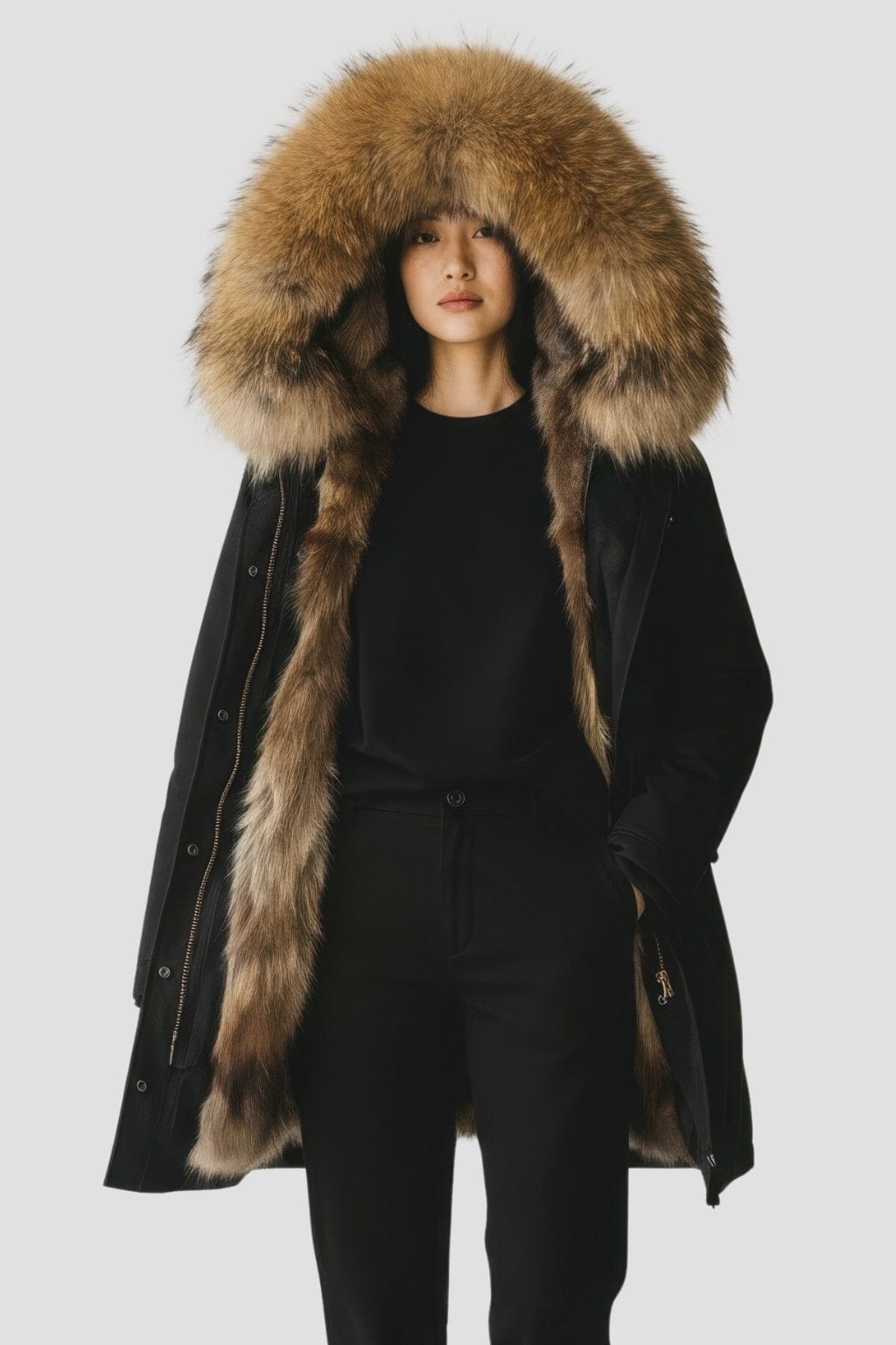 Parka imperméable en fourrure Héritage fourrure