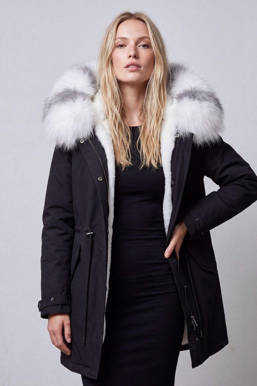 Parka imperméable en fourrure Héritage fourrure