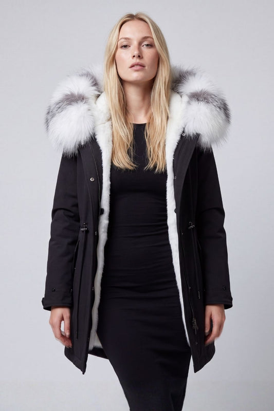 Parka imperméable en fourrure Héritage fourrure