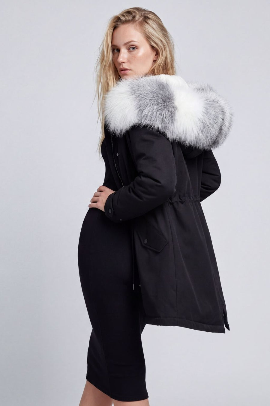 Parka imperméable en fourrure Héritage fourrure