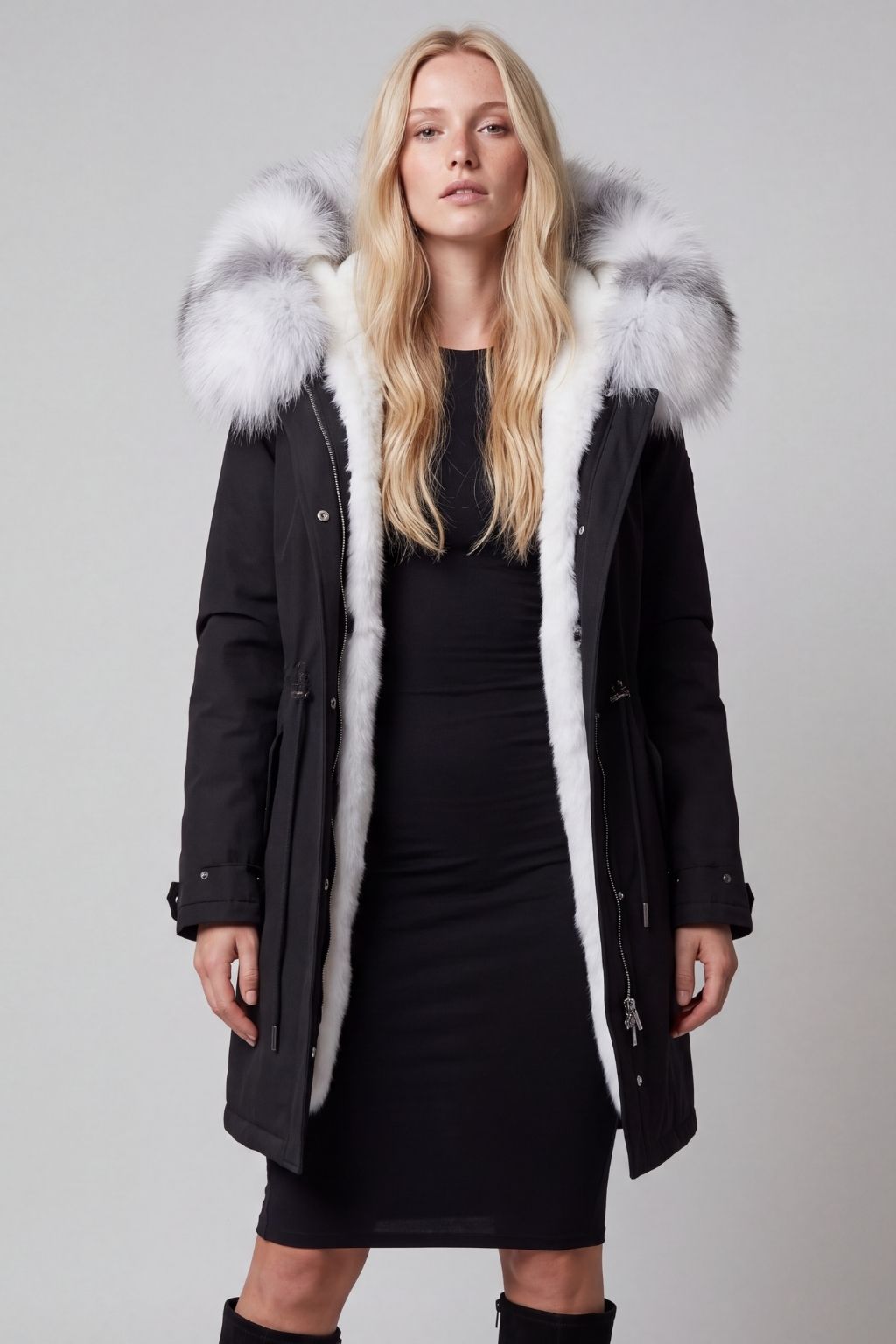 Parka imperméable en fourrure Héritage fourrure