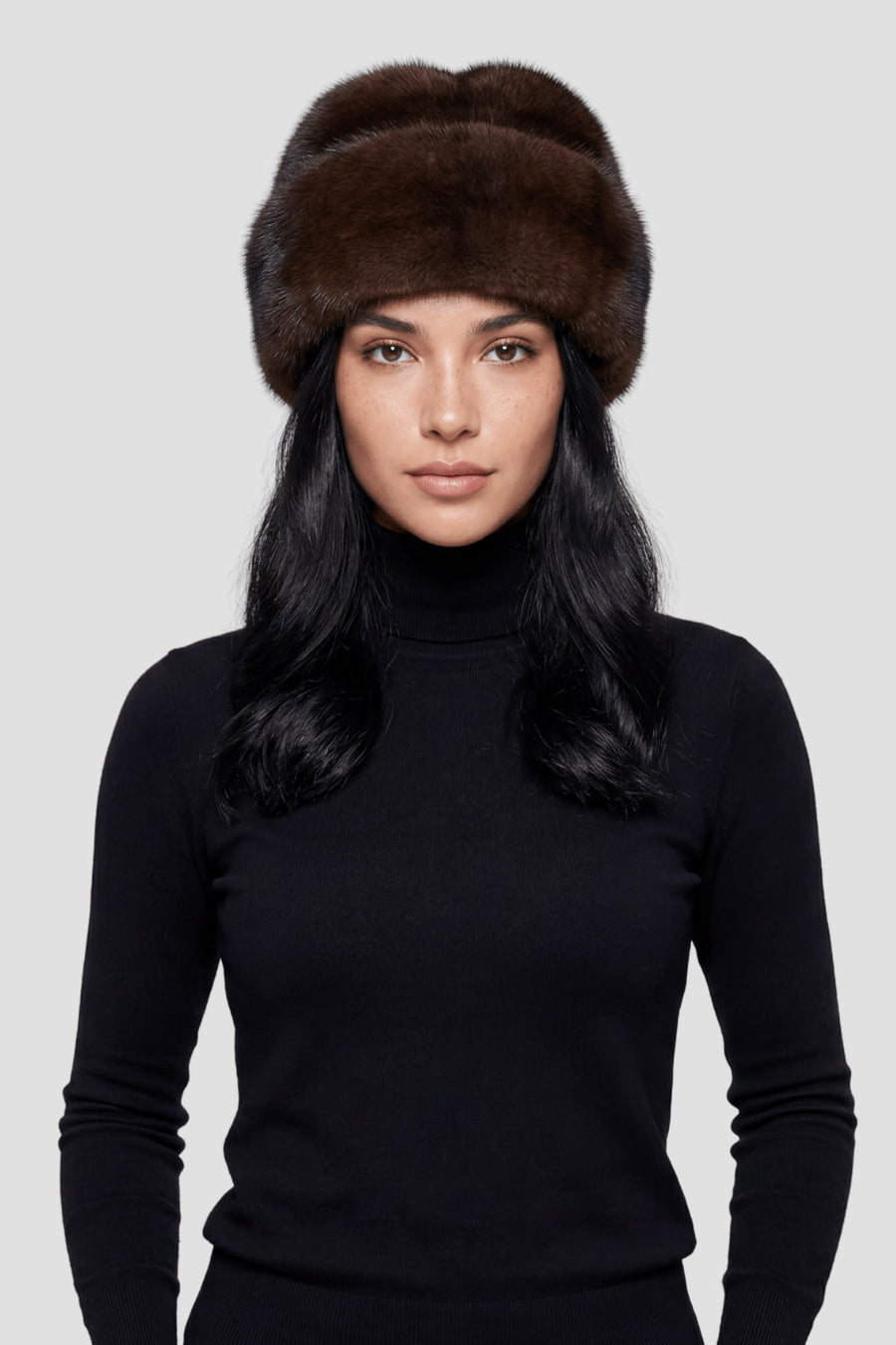 Toque en fourrure vison Héritage fourrure