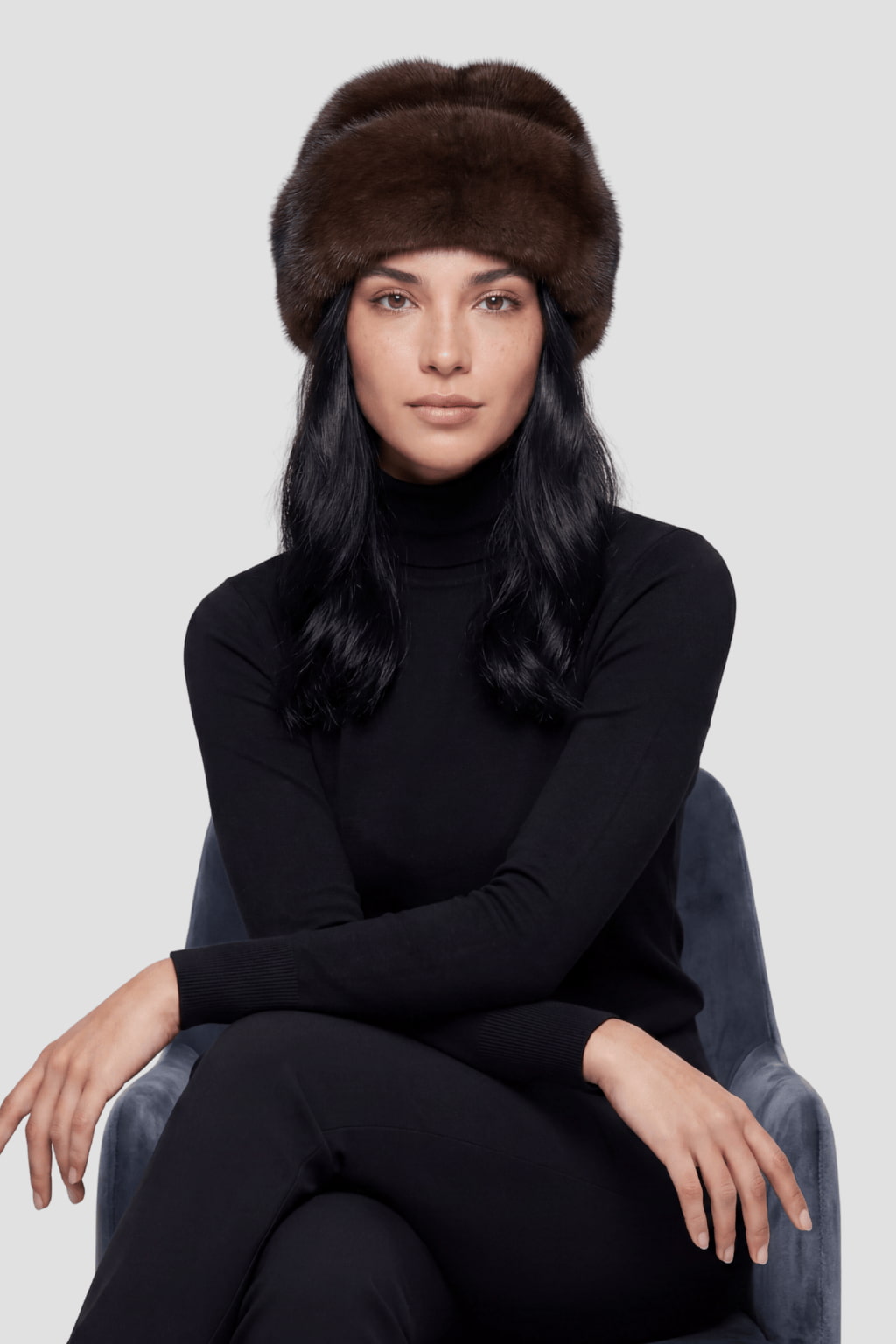Toque en fourrure vison Héritage fourrure