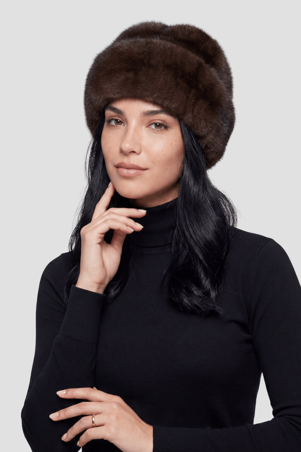 Toque en fourrure vison Héritage fourrure