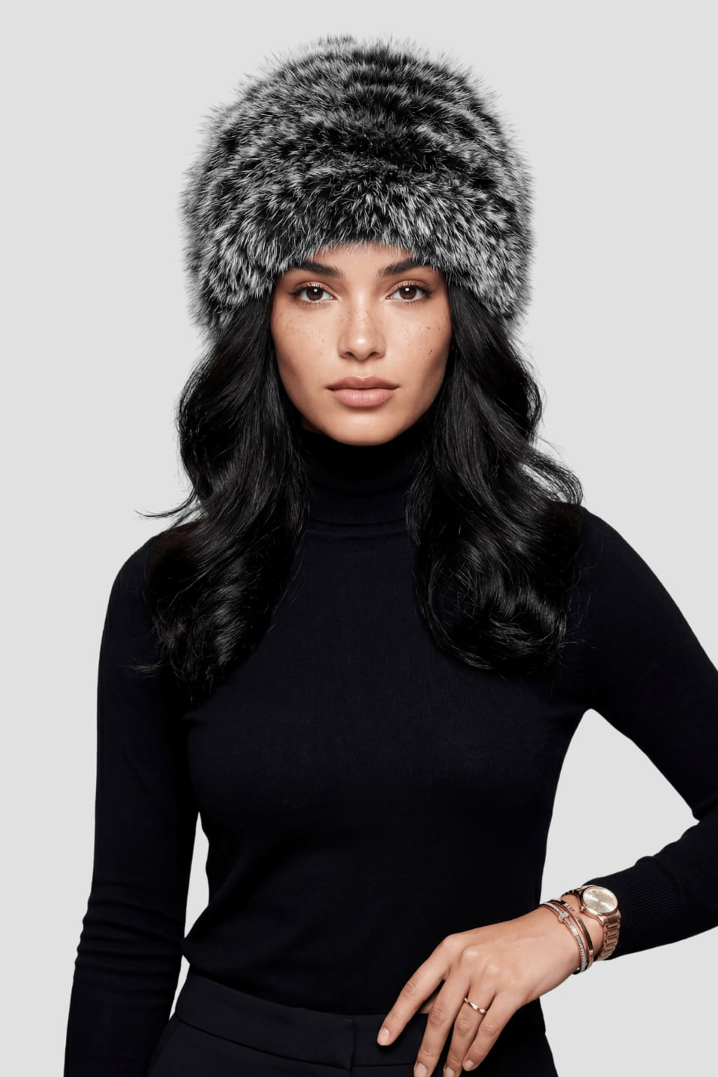 Toque fourrure femme épaisse Héritage fourrure