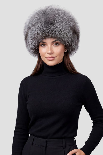 Toque fourrure renard Héritage fourrure