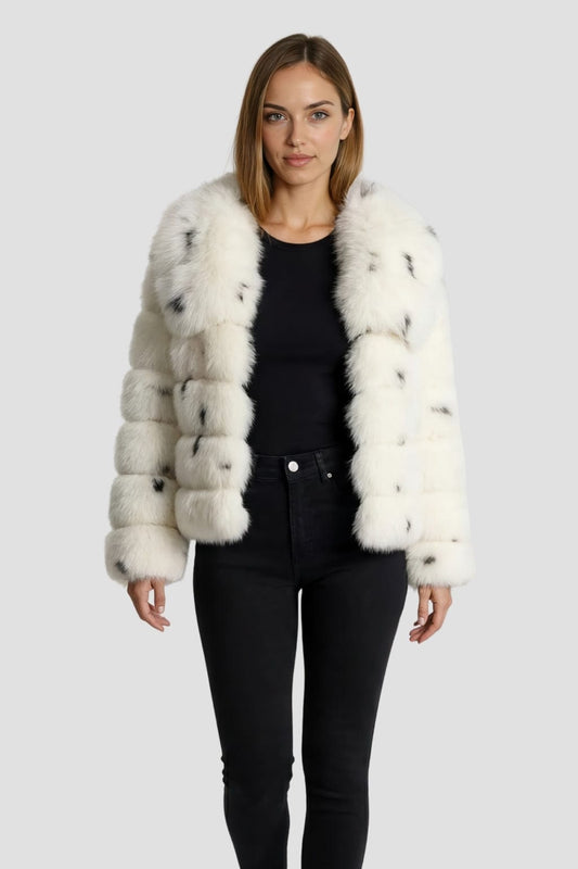 Veste col en fourrure Héritage fourrure