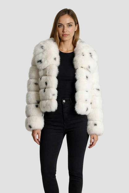Veste col en fourrure Héritage fourrure