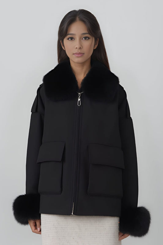 Veste courte en fourrure Héritage fourrure