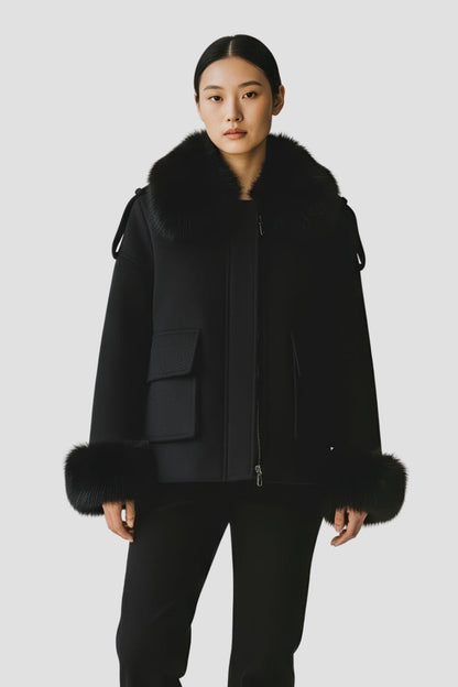 Veste courte en fourrure Héritage fourrure