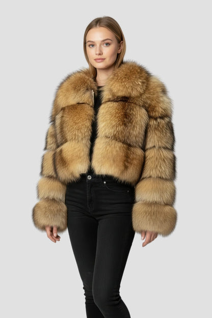 Veste courte en fourrure Héritage fourrure